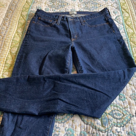 J. Crew 8” Toothpick Jeans - 31T - Picture 2 of 6